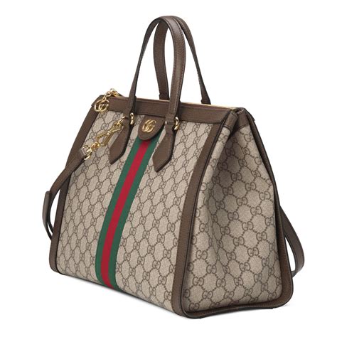 gucci beige gg ophidia tote